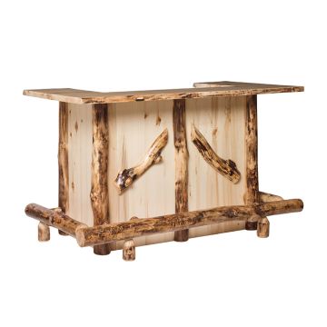 Colorado Aspen Bar with Footrest