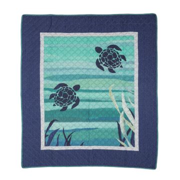 Summer Surf Throw Blanket