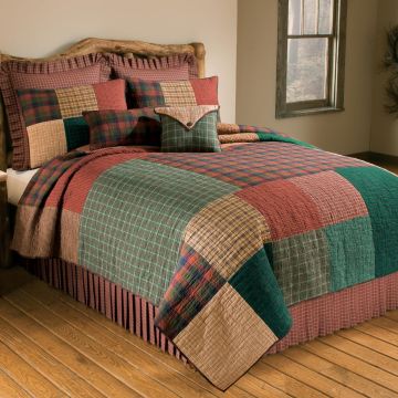 Campfire Square Cotton Quilt