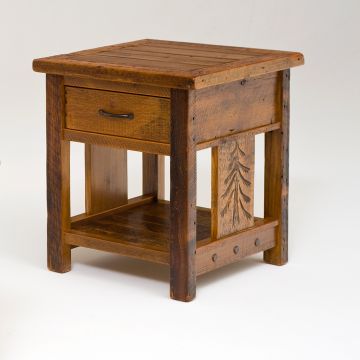 Giant Grove 1 Drawer Square Nightstand