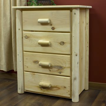 Lakeland Frontier 4 Drawer Log Chest