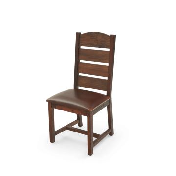 Rustic Barnwood Dining Chair Design #1