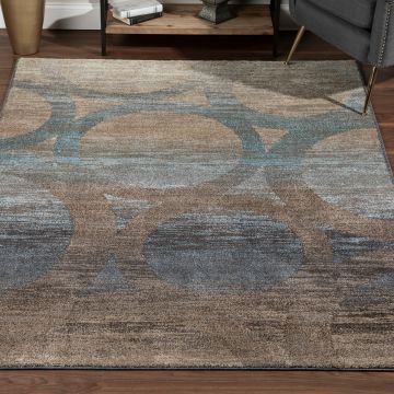 Antigua Series IX Rug - Chocolate