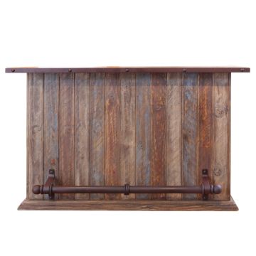Antique Multi Color Barnwood Bar 