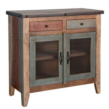 Antique Multi-Color Barnwood Server