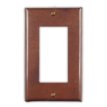 Antique 1 Rocker/GFI Copper Switch Plate