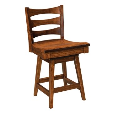 Armanda Single Bend Bar Stool - Swivel