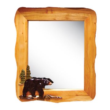 Walking Black Bear Mirror