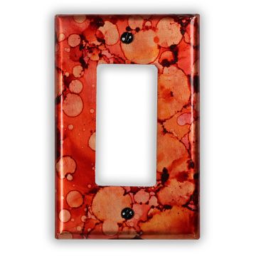 Autumn 1 Rocker/GFI Copper Switch Plate