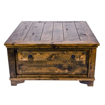 Autumn Comfort 4 Drawer Coffee Table Dark Walnut