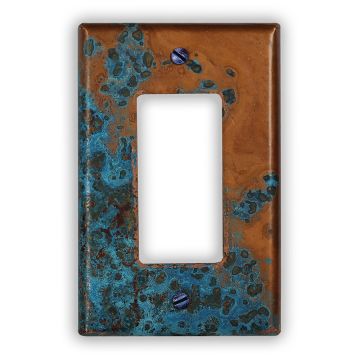 Azul 1 Rocker/GFI Copper Switch Plate