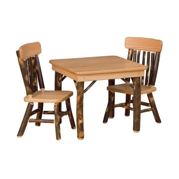 Saranac Hickory Child's Table Set