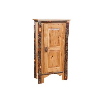 Saranac Hickory 1 door Pie Safe