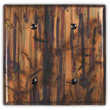 Bamboo Forest 2 Blank Copper Switch Plate