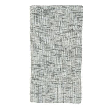 Barely Blue Rustic Basketweave Cloth Napkins