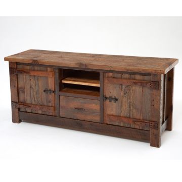 Reclaimed Heritage Ashland Barn Wood Entertainment Center