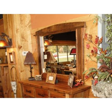Stony Brooke Rustic Reclaimed Dresser Mirror