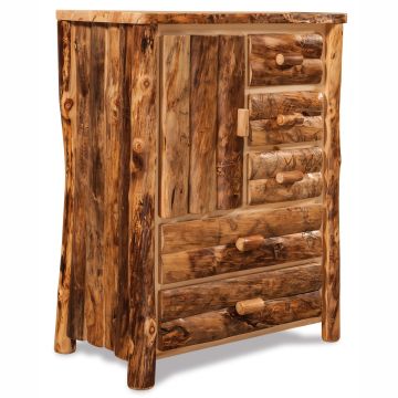 Aspen Highlands Log Wardrobe 