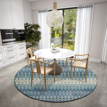 Brisbane Series I Rug - Indigo Blue