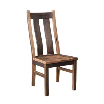 Bristol Barn Wood Dining Side Chair - Glaze #3 Finish