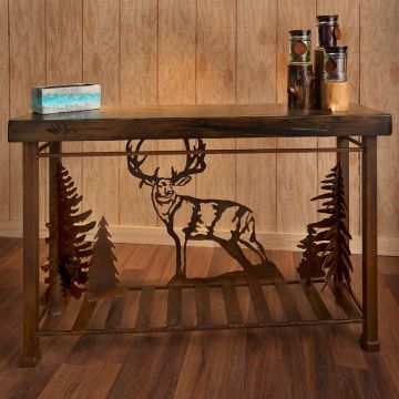 Aged & Weathered Wood Top