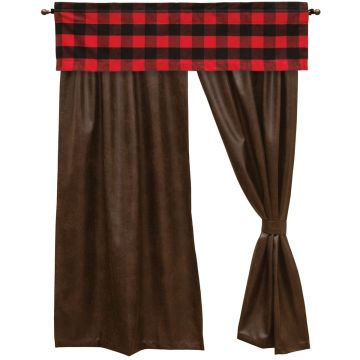 Buffalo Plaid Window Treatment