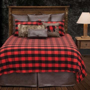 Buffalo Plaid Duvet Cover & Matching Softgoods