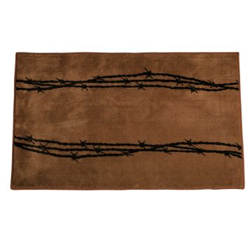 Tan Barbwire Rug
