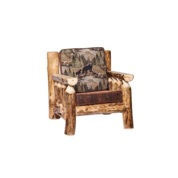 Rustic Colorado Aspen Easy Chair
(Pictured w/ Bradley Fabric)