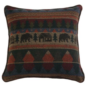Cabin Bear Euro Sham