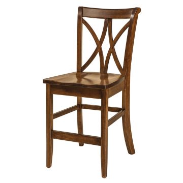 Contemporary Callahan Single Bend Bar Stool - Stationary