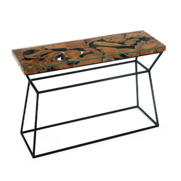 Urban Organic Chic Teak Console Table