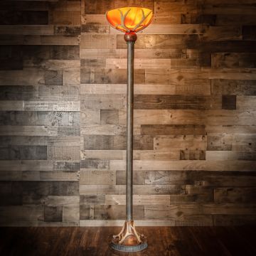 Antler Torchiere Floor Lamp