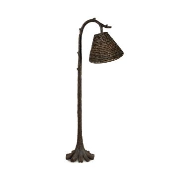 Tree Trunk Floor Lamp