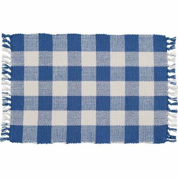 China Blue Checkered Placemat