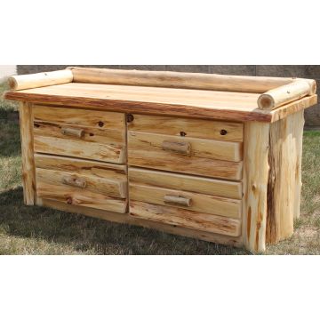Cedar Lake Logger Deacon's Bench--Clear finish