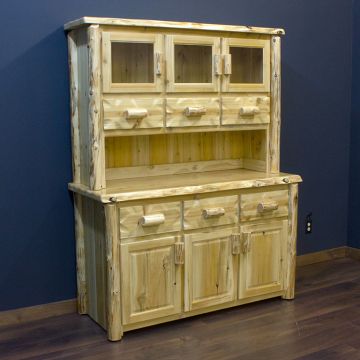 Rustic Buffet and Hutch
