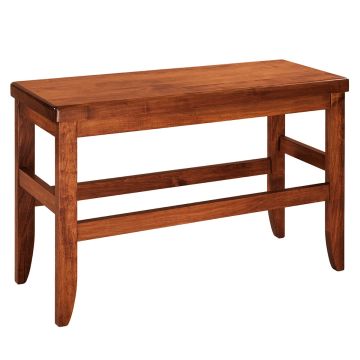 Clifton Commons Pub Bench - 36"W - Michael's Cherry Finish