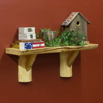 rustic shelf