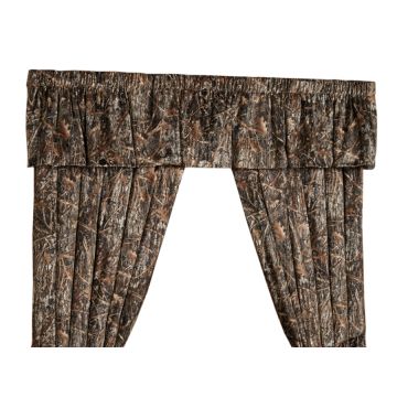 Conceal Brown Tailored Valance
