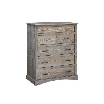Summerset 6 Drawer Contemporary Rustic Chest 