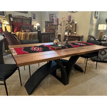 Bow & Arrow Natural Wood Dining Table