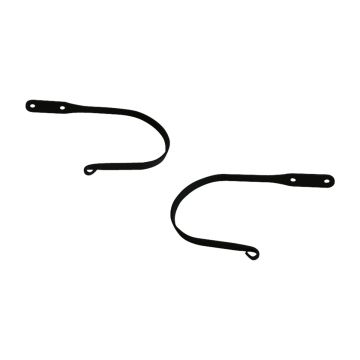 Wrought Iron Plain Curtain Tie Backs