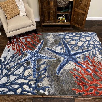 Current Treasures Underwater Rug
