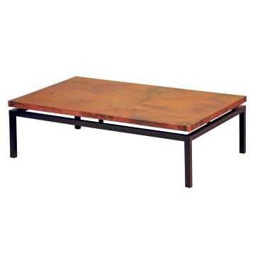 Dania Hammered Copper Coffee Table - 58" x 36"