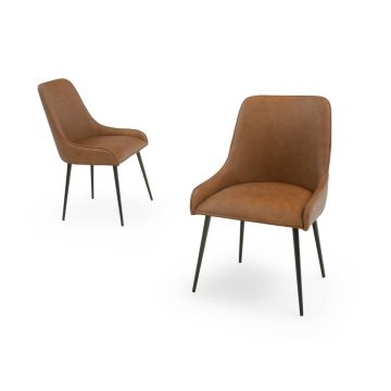 Saddle Brown Leather