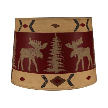 Rustic Southwest Bull Moose Lampshade