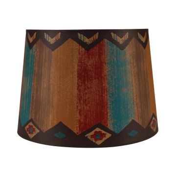 Rustic Southwest Stripe & Diamond Lampshade