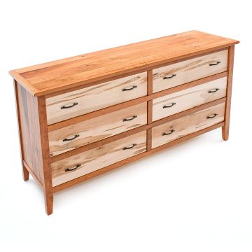 Denver Ambrosia Maple & Cherry 6 Drawer Dresser