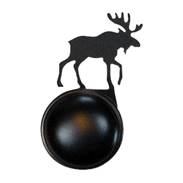 Wrought Iron Moose Cabinet Door Knob